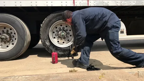 Semi-Truck Tire Replacement